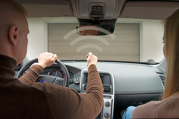 Управляйте воротами с кнопки