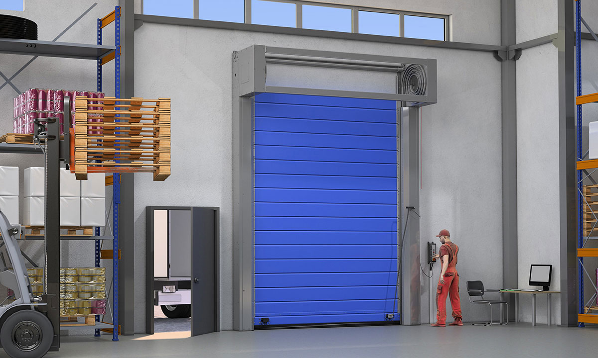 скоростные спиральные ворота TurboRoll