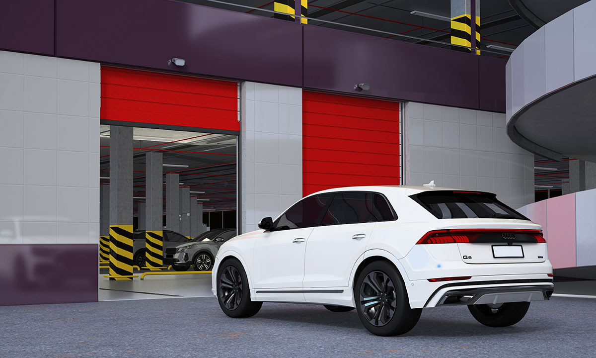 скоростные спиральные ворота TurboRoll