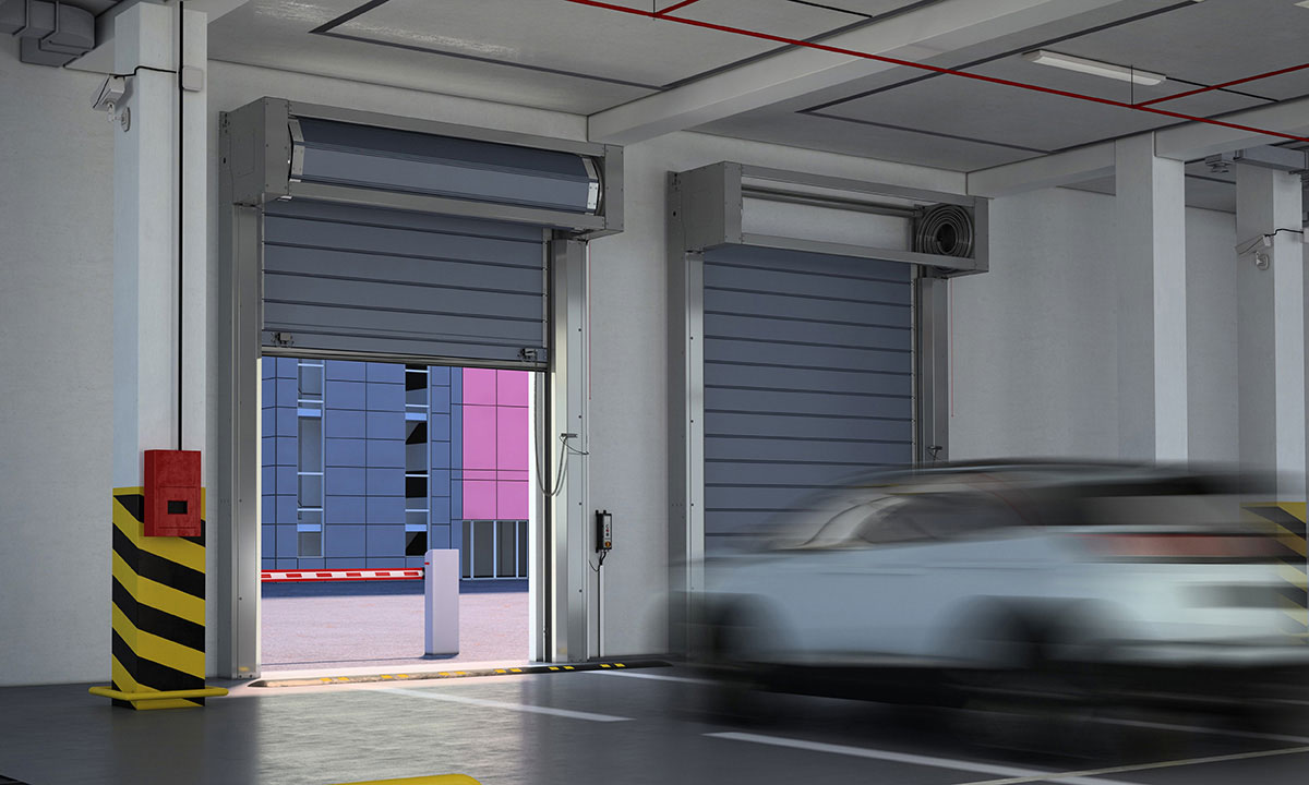 скоростные спиральные ворота TurboRoll