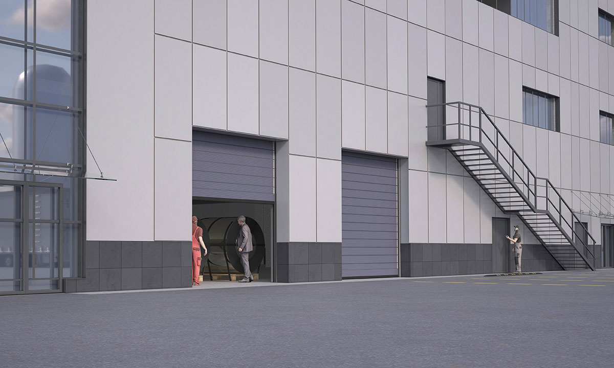 скоростные спиральные ворота TurboRoll