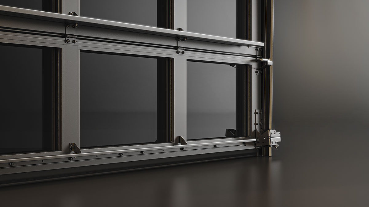 Комплект Black Edition для панорамных ворот